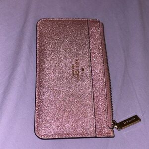 Kate Spade mitten pink card holder
